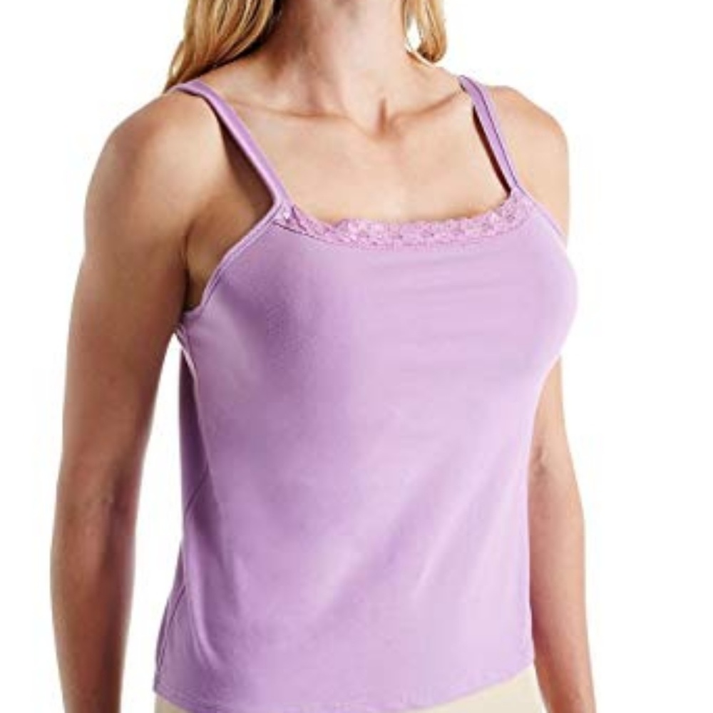 Lavender Cami w/ Rhinestones